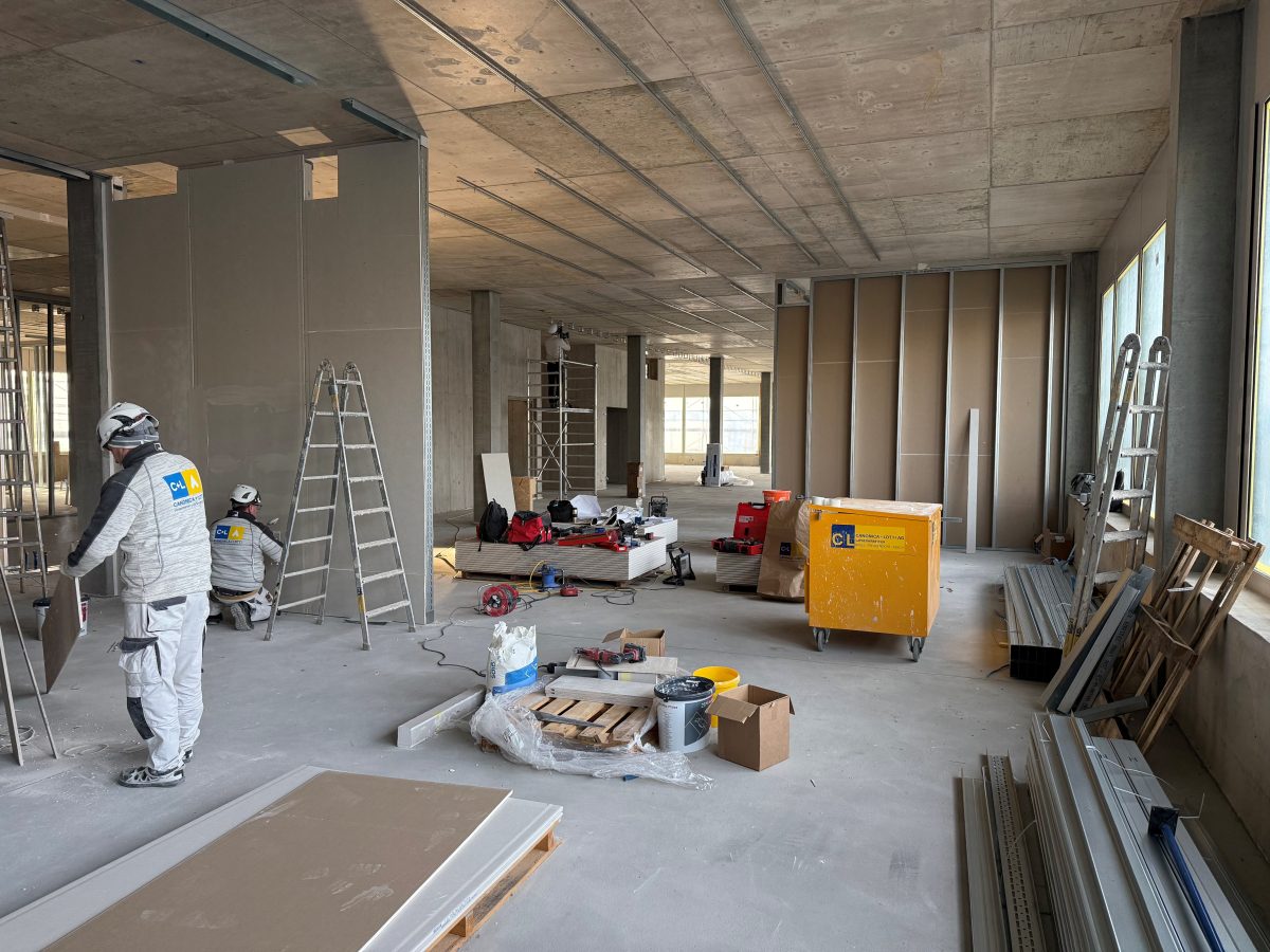 Canonica + Lotti AG, Neubau Berufsbildungszentrum aprentas