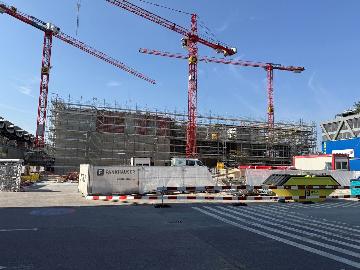 Canonica + Lotti AG, Neubau UPTOWN II, Gebäude 8